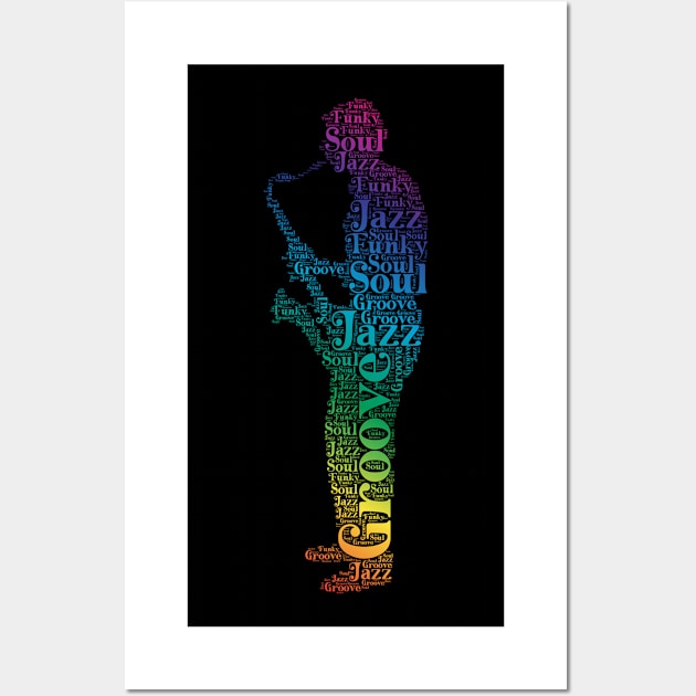 Jazz Saxophone Wall Art by Rayrock76